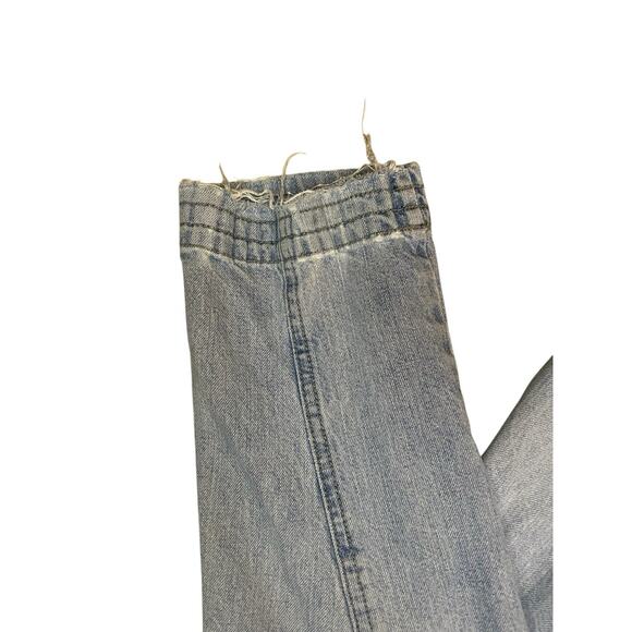 Vintage Z Cavaricci Pants Size 30 High Waisted Pleated Tapered Leg Parachute 80s - Picture 6 of 9